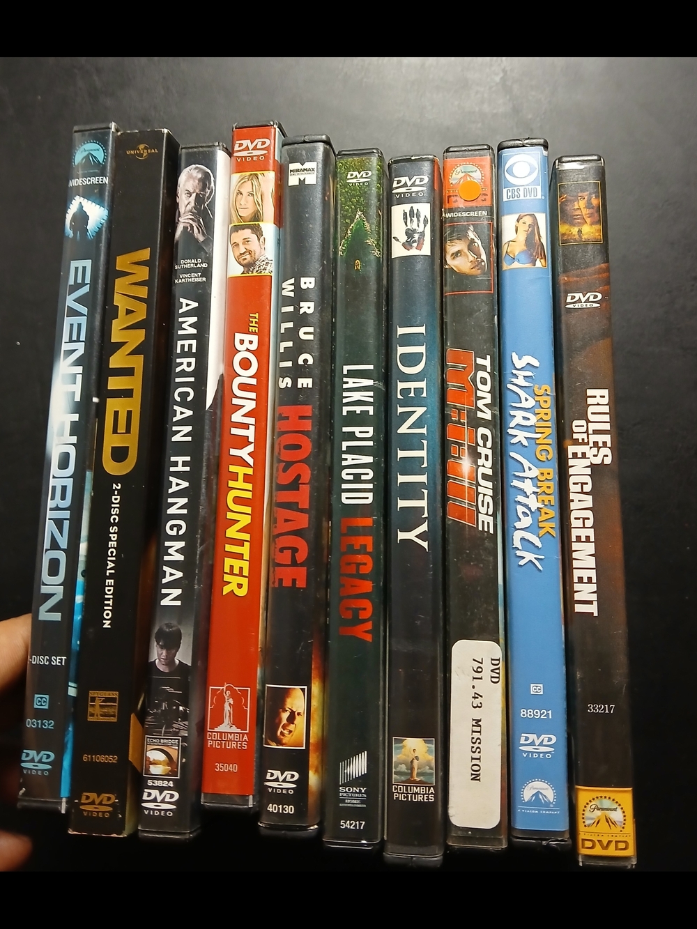 10 New & Used DVD Lot Mixed Genre Movies Whole Sale